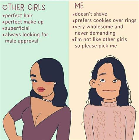 Pick Me Pick Me Pick Me Not Like The Other Girls Quirky Girl