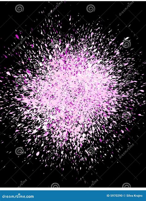 Pink Explosion Stock Vector Illustration Of Designs Graphic 5970290