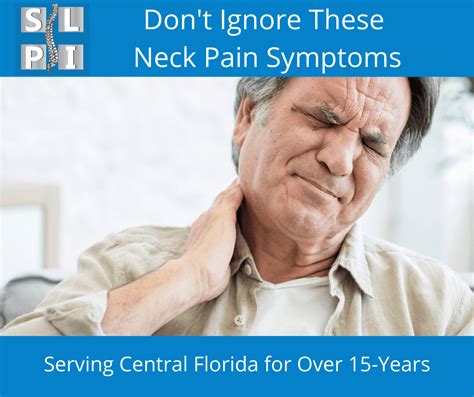 Dont Ignore These Neck Pain Symptoms South Lake Pain Institute Pain