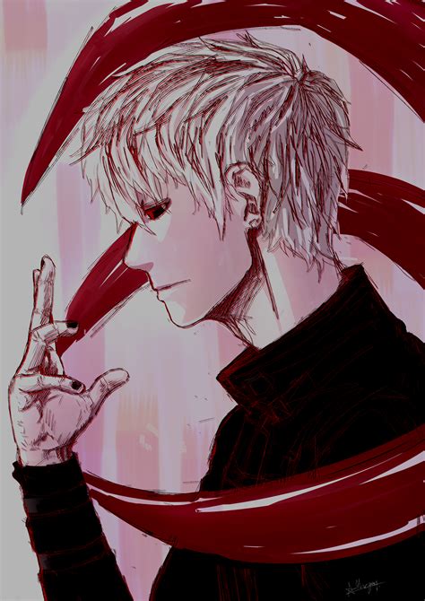 Fanart, from, kaneki, ken, kushu, kyuba, melo, pixiv, tokyo. KEN KANEKI- TOKYO GHOUL fanart by Kuro-Kun-06 on DeviantArt