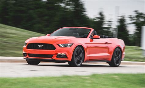 2015 Ford Mustang Ecoboost Convertible Test Review Car And Driver