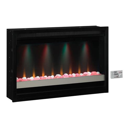 Pura flame 33 western electric fireplace insert that have managed to capture the attention in the the electric heating fireplace inserts has a beautiful wall design on the three sides which gives. Shop ClassicFlame 36-in Black Electric Fireplace Insert at ...