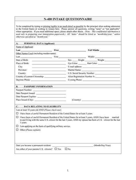 N Questionnaire Fill Out Sign Online Dochub