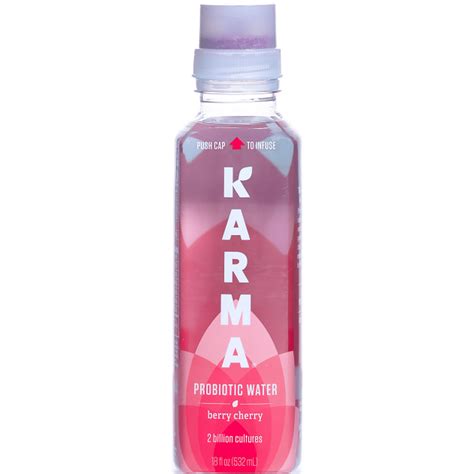 Karma Probiotics Wellness Water Berry Cherry 18oz