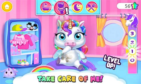 My Baby Unicorn Virtual Pony Pet Care And Dress Up Br