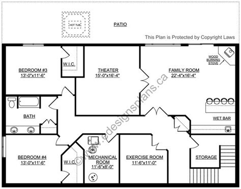 Plan 2017118 Ranch Style Bungalow With Walkout Basement A Well Laid