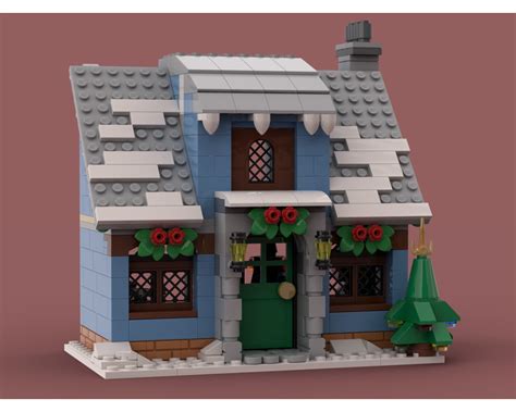 Lego Moc 32797 Winter Village Cottage Seasonal Christmas 2019