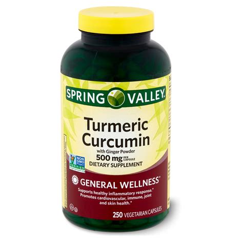 Buy Spring Valley Standardized Extract Turmeric Curcumin Vegetarian