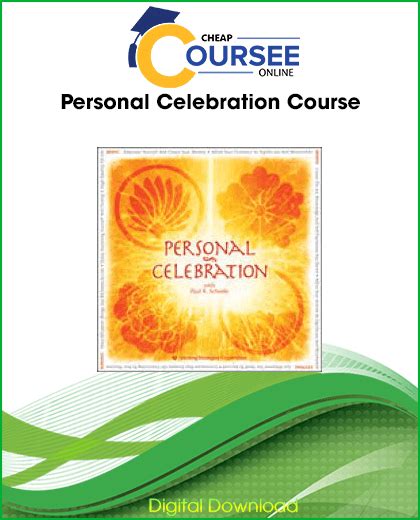 Personal Celebration Course Coursee Online Ebooks And Courses