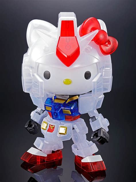 Hello Kitty As Gundam Rx 78 2 Now Comes In Clear Version Shouts