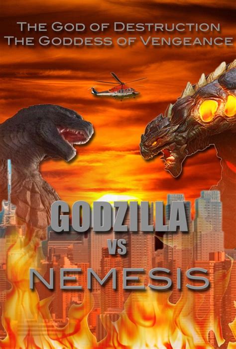Captaintaco2345s Second Art Book Godzilla Vs Nemesis Movie Poster