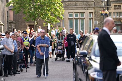 Lilia Valutyte S Mother Fights Back Tears As Hundreds Line The Streets For Her Daughter S