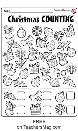 Christmas worksheets and teaching resources for esl students. Christmas Worksheets for Preschool. TeachersMag.com