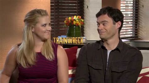 Amy Schumer And Bill Hader Interview Trainwreck Youtube