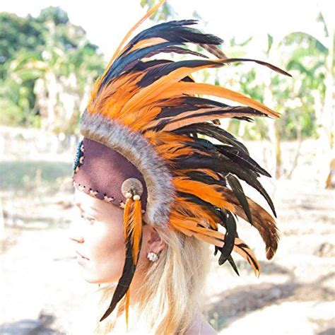 Novum Crafts Feather Headdress Native American Indian I