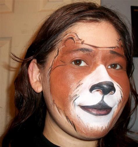 Zoo Animals Page 5 Bear Face Paint Face Painting Halloween Animal