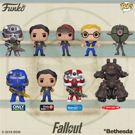 Funko Revela Las Nuevas Figuras Pop De Fallout Geeky