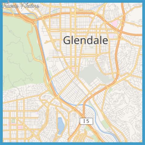 Where Is Glendale Map Of Glendale Glendale Map For Free Download