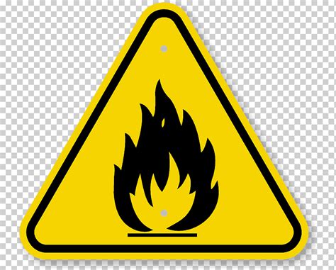 Símbolo De Peligro Señal De Advertencia De Seguridad Contra Incendios
