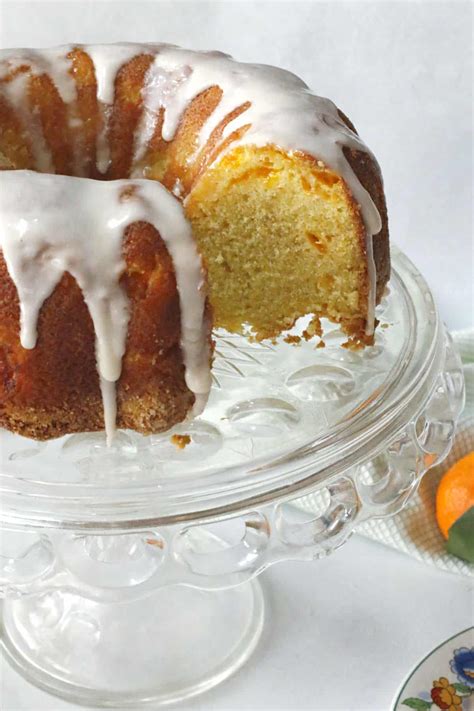 Easy Mandarin Orange Bundt Cake One Hot Oven