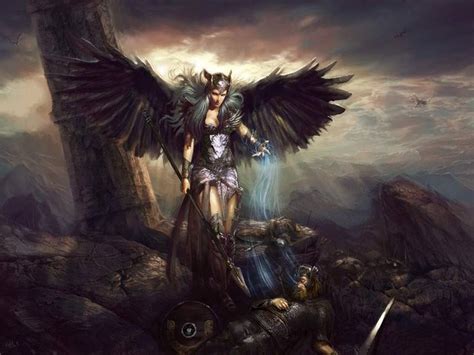 … and, from greek mythology, a depiction of andromeda, the maiden who was rescued by the this is often the case with norse mythology and greek mythology. The Keres of Greek Mythology | Valkyrie art, Art, Valkyrie