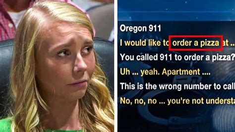 Daughter Calls 911 To Ask For A Pizza But Operator Realizes The