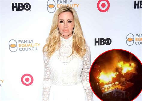 Rhobh S Camille Grammer Is Living In A Trailer After Home Burned Down