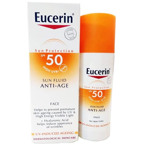 Eucerin Sun Fluido Anti Edad Fps 50 Eucerin Solares Farmacias