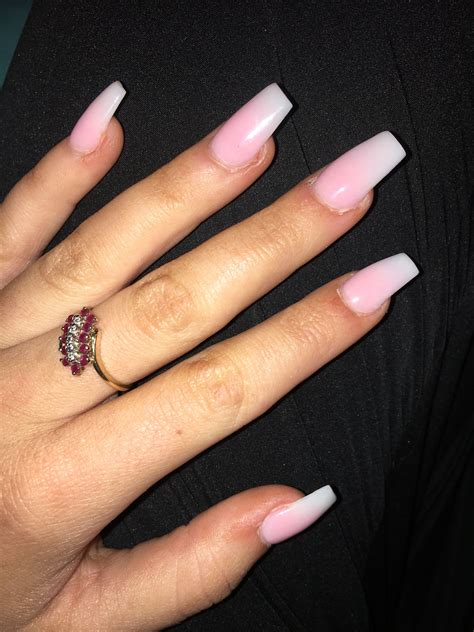 Coffin French Tip Nails The Perfect Glam For Any Occasion