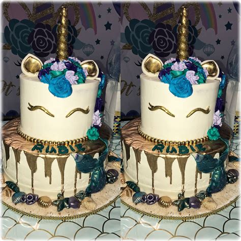 Unicorn Cake | Mermaid Cake | Mermicorn Cake | Magical Cake | Mermaid cakes, Unicorn cake, Cake