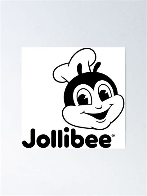 Food Jollibee Logo Poster For Sale By Noelbdurbin Redbubble