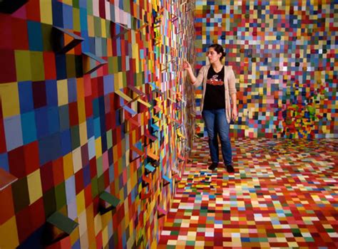 Paint Swatch Art Installation Neatorama