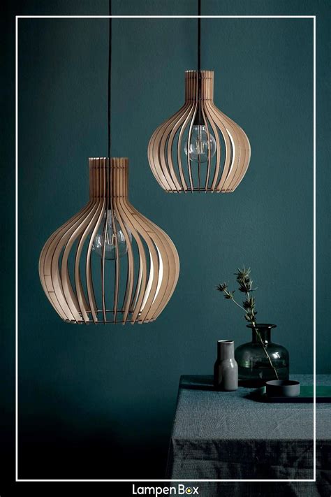 Die decke erhält eine einzigartige kontur mit einer ausgewählten beleuchtungsoption. Lampe Wohnzimmer Decke Holz - Hängelampe AION | Hängelampe ...
