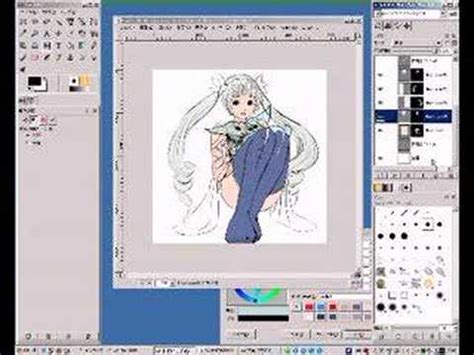 Maybe you would like to learn more about one of these? Drawing ANIME art with the GIMP #3 (1 of 2) - YouTube
