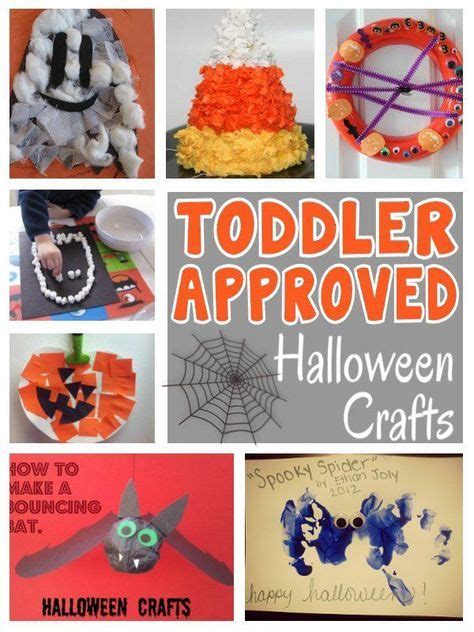 7 Toddler Approved Halloween Crafts Halloween Crafts For Toddlers