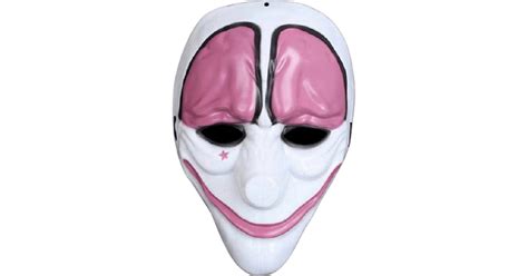 Mtk Clown Purge Mask Maskerad Fest Party Halloween Pink Pris