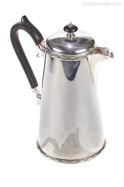Antiques Atlas Antique Silver Plated Coffee Pot