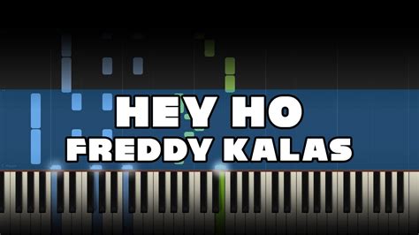 Som tolvåring begynte han å skrive egne tekster og gjorde seg lokalkjent ved å spille på skoleavslutninger og andre. Freddy Kalas - Hey Ho - Piano Tutorial - YouTube