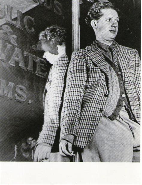 Dylan Thomas At The Salisbury Public House London 1941 Photo By Bill