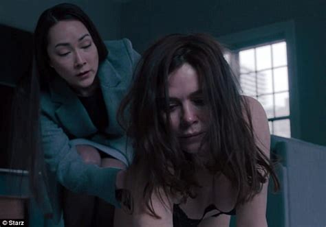 Anna Friel Strips To Her Lingerie In Girlfriend Experience Daily Mail Online