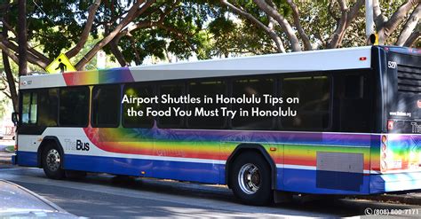 Airport Shuttles In Honolulu Tips On The Food You Must Try In Honolulu