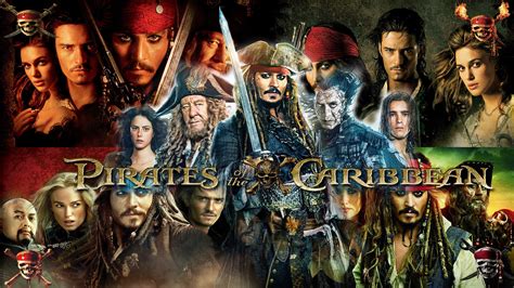 Пираты карибского моря — 5 pirates of the caribbean 5 pirates of the carribean 5: Pirates of the Caribbean 1-5 Series Wallpaper by The-Dark ...