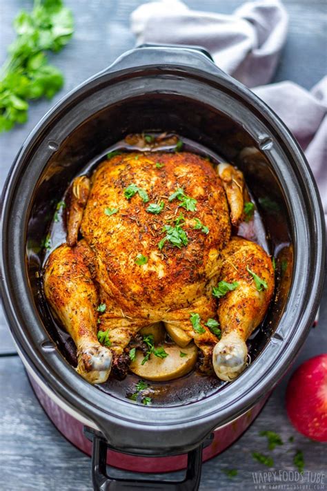 Whole Chicken In Slow Cooker Recipe Online Heath News