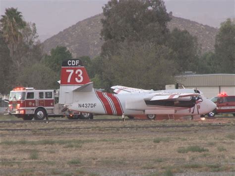 Updated Cal Fire Air Tanker Makes Hard Landing After Dropping On Local