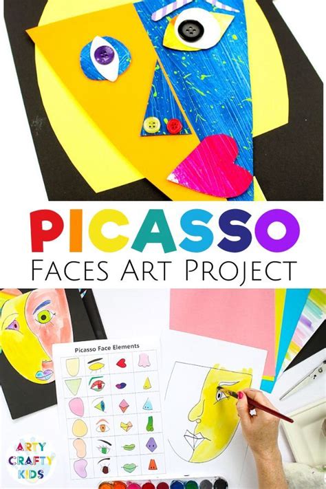 Picasso Faces Template Pin On Picasso Not Only Picasso Faces You