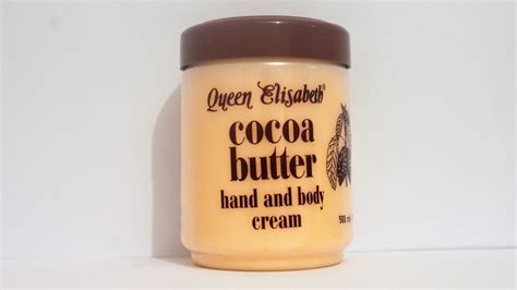 Queen elisabeth cocoa butter cream to soothe irritated skin. QUEEN ELISABETH Cocoa Butter hand and body creame 500 ml ...