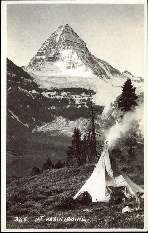 Postcard 7894 Harmon Byron Mt Assiniboine Before 1942