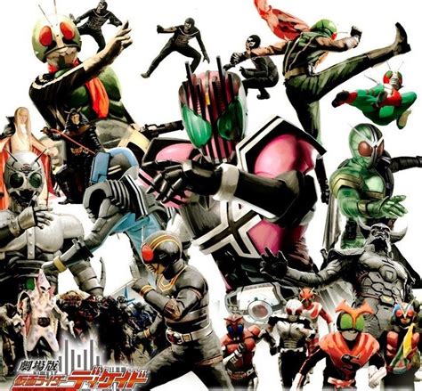 Masked rider decade the movie: Kamen Rider Decade All Riders vs Dai Shocker. ~ PLANET FORCE