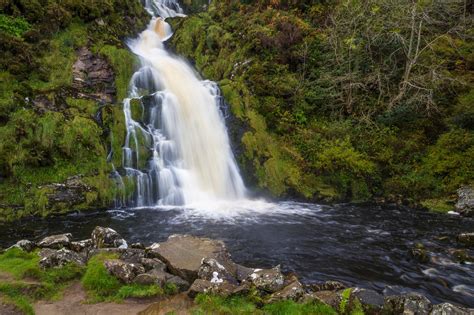 Assaranca Waterfall Irish Waterfall Go To