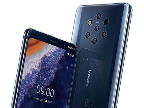 Nokia 9 Pureview With 5 Cameras With Zeiss Optics Gadgetsin